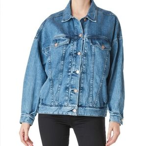 NWT J brand Drew Oversized Denim Jacket XS